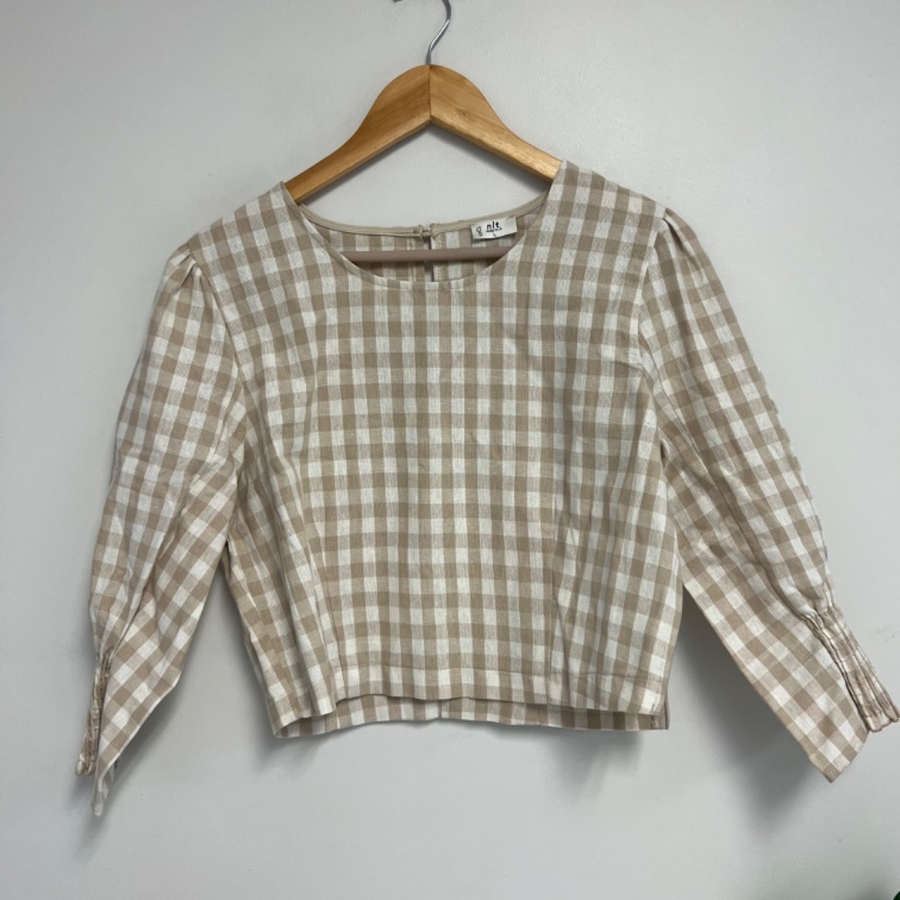 NLT Gingham Top - Picture 5 of 6